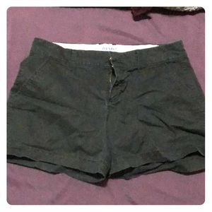 Black old navy khaki shorts